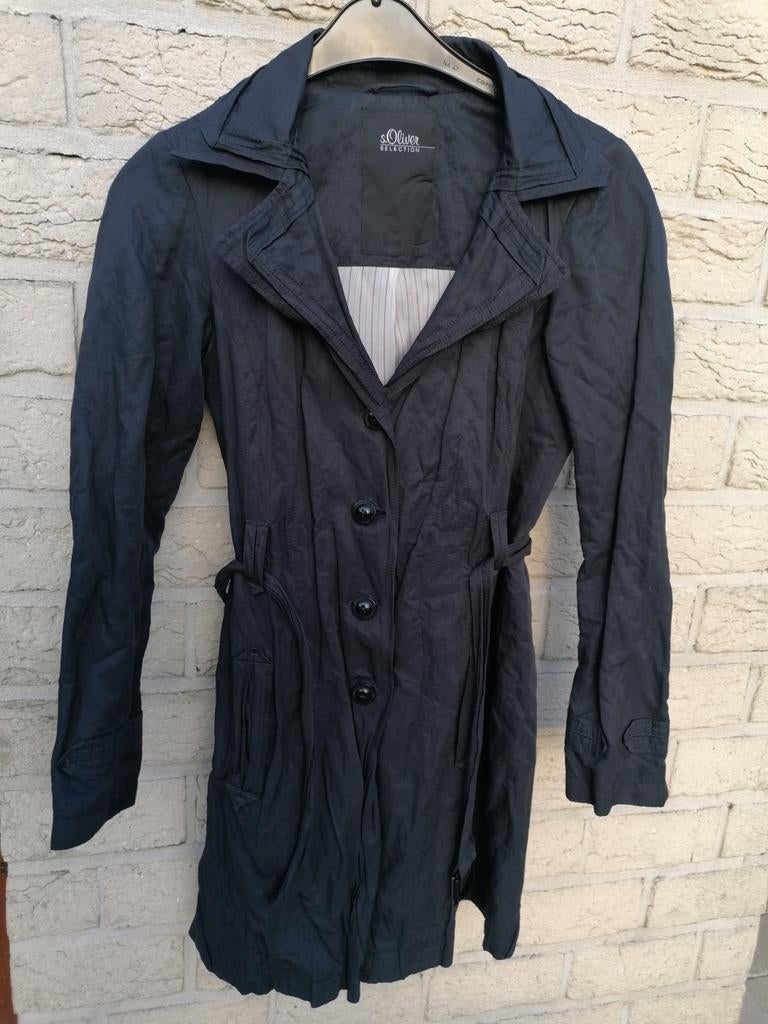 Trench-coat bleu foncé s'Oliver Small, Enlèvement