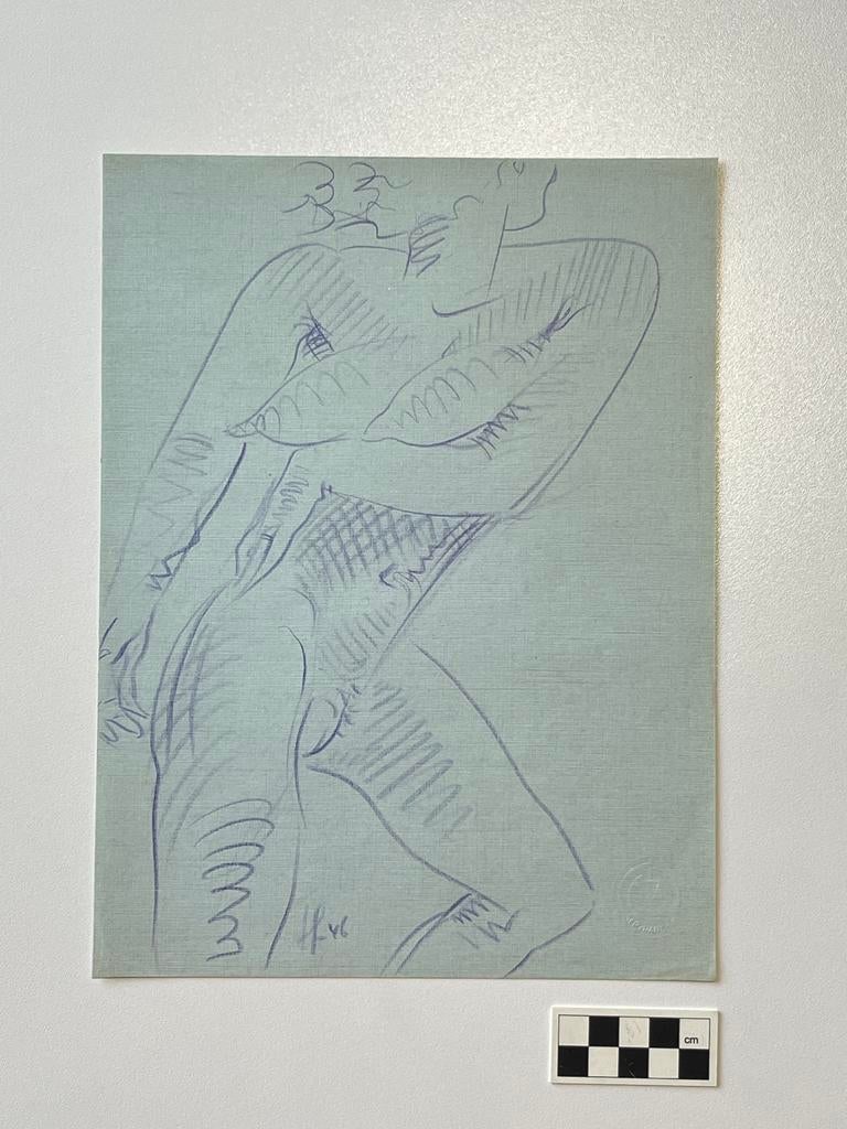 Victor Servranckx originele tekening, Verzenden