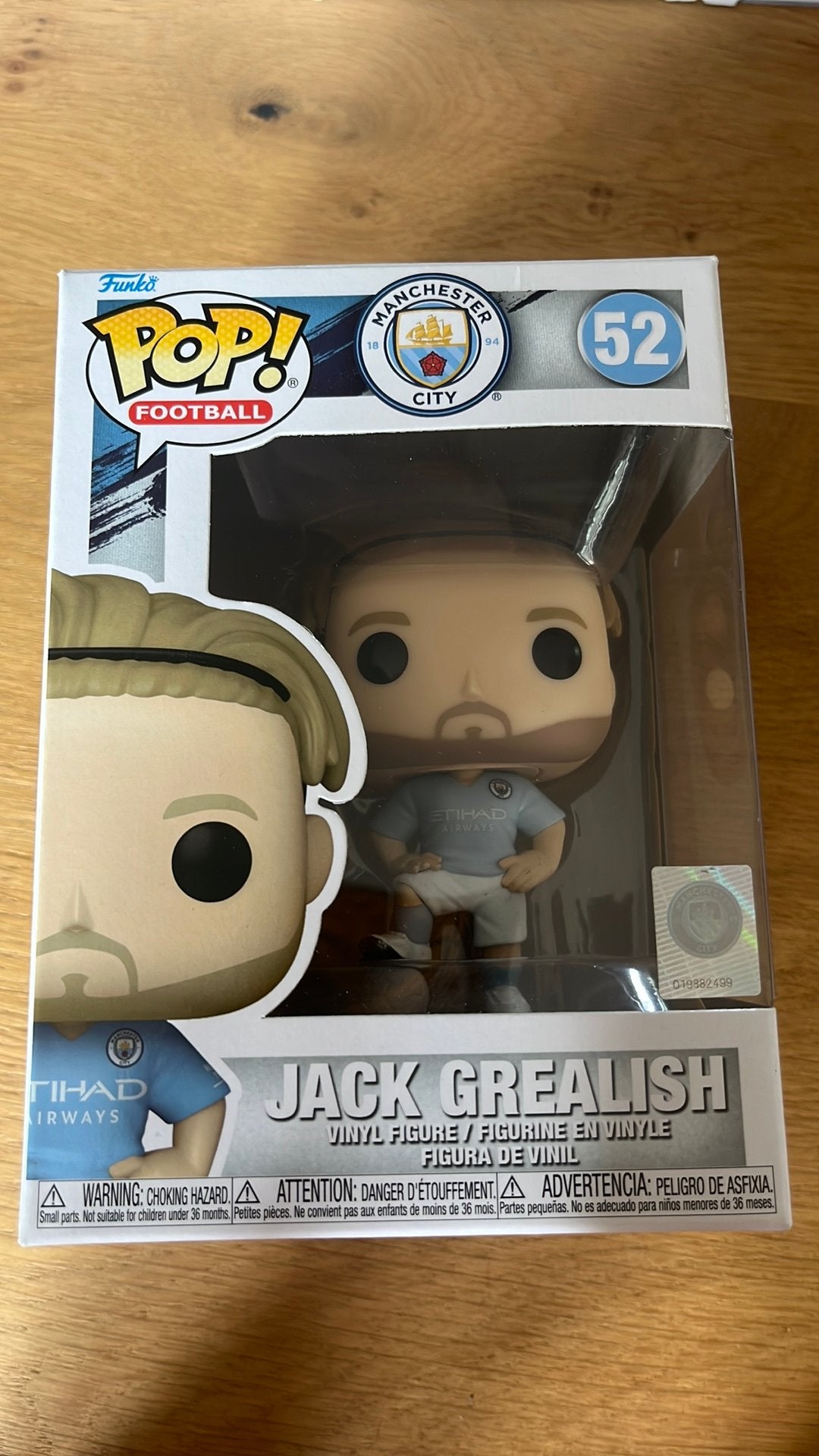 1 pop manchester city jack grealish, Collections, Enlèvement, Comme neuf