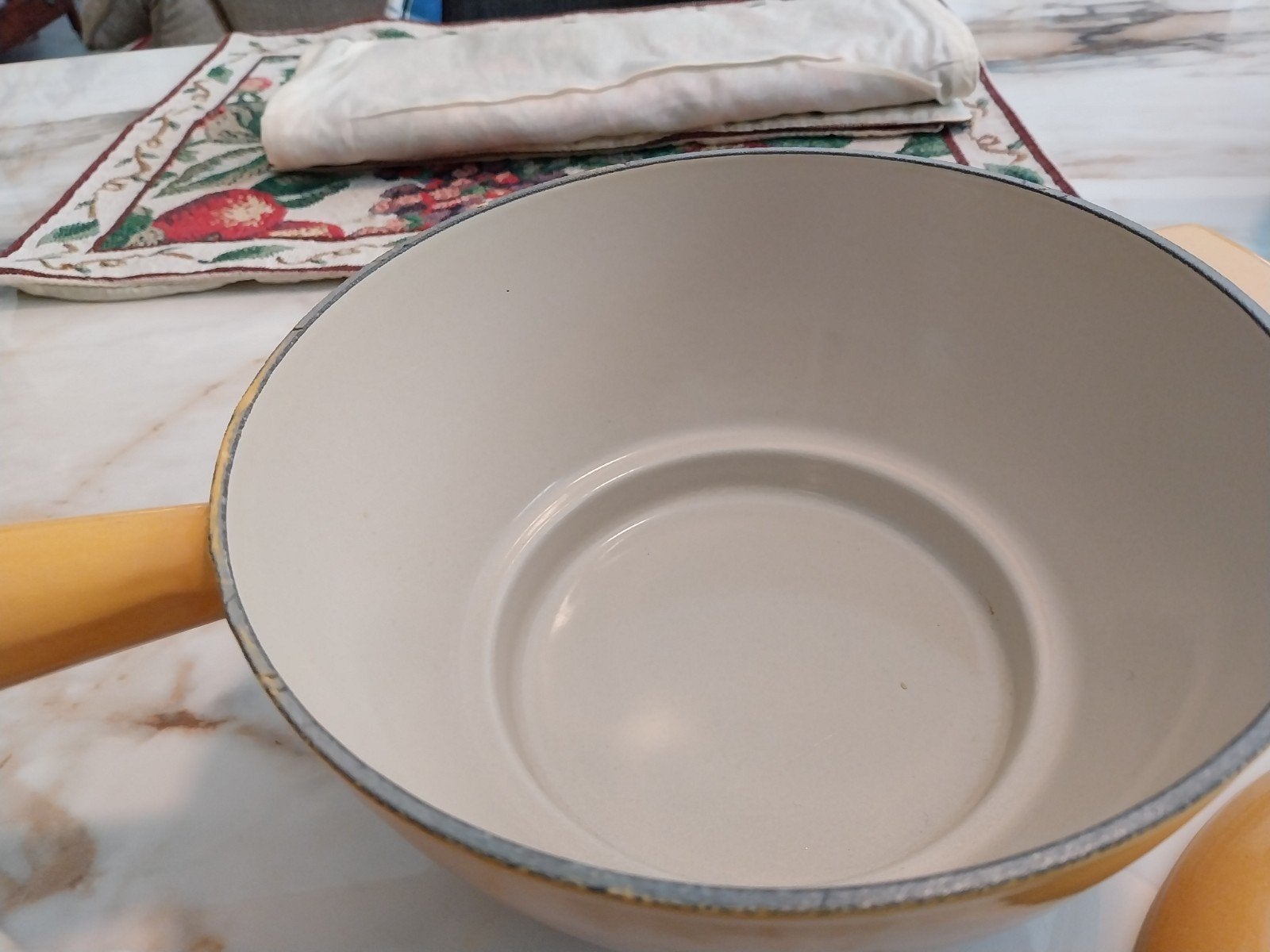 Pots en fonte originaux le creuset 2 pièces, Enlèvement ou Envoi, Fonte, Le Creuset