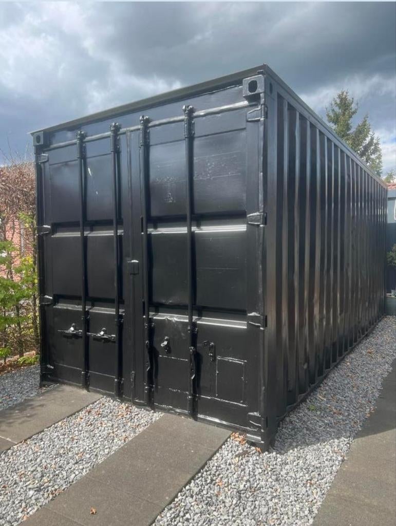 Container, opslag bouw zeecontainer, Ophalen, Gebruikt, Metaal, Overige typen