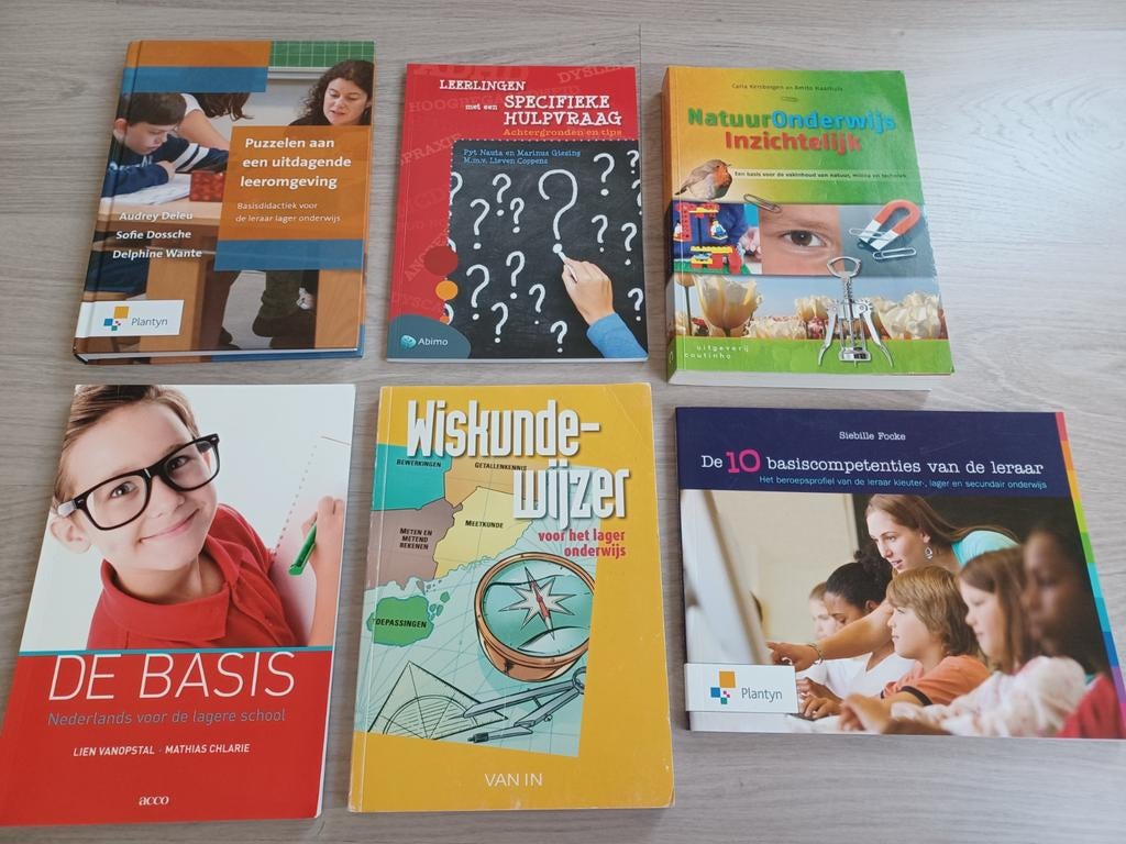 Boeken opleiding leerkracht lager onderwijs, Boeken, Ophalen
