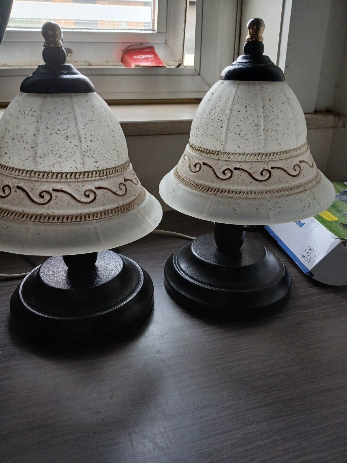 Set tafellampen, Ophalen, Set