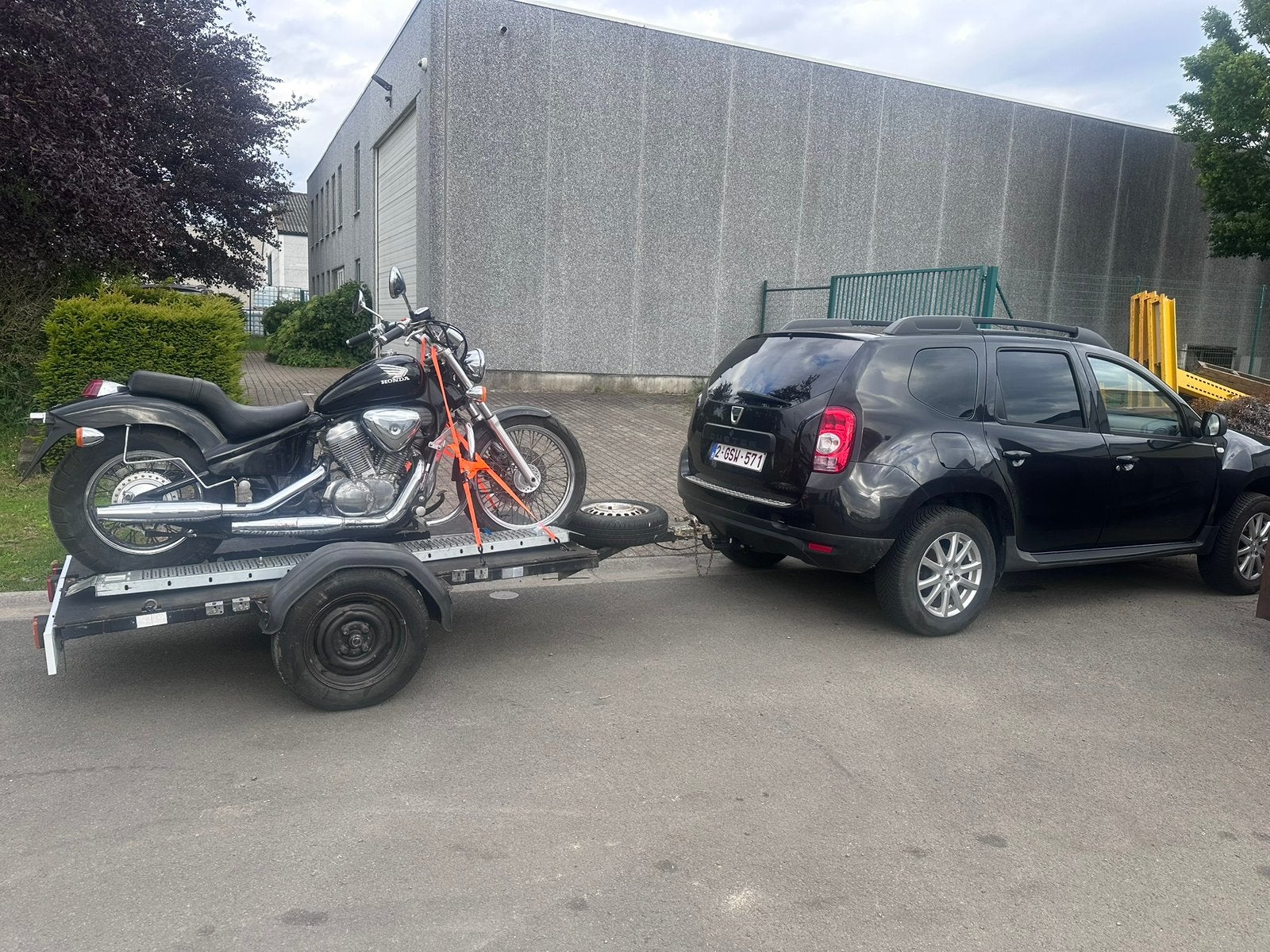Moto-remorque, Ophalen