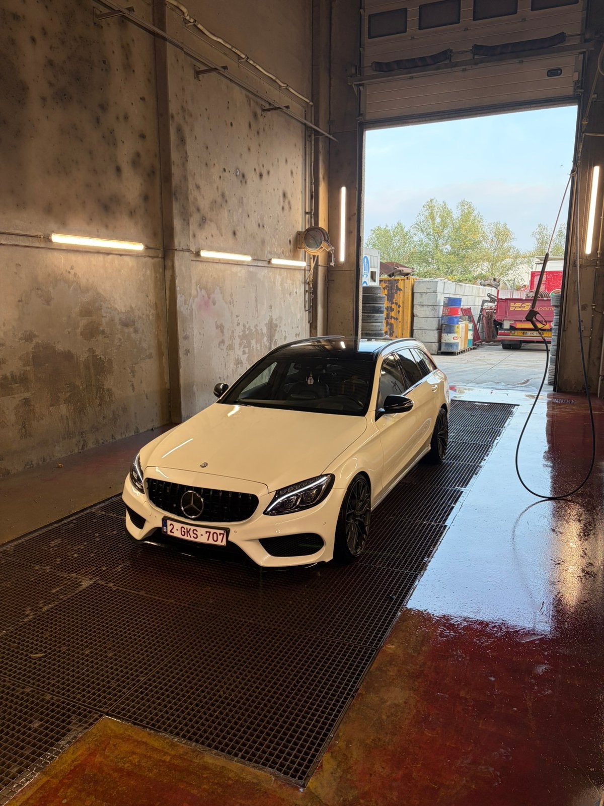 Mercedes C43 AMG, Autos, Particulier, Blanc, Achat