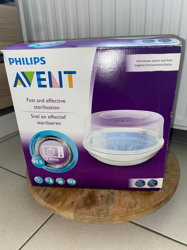 Philips Avent sterlisator en bewaarpotjes, Kinderen en Baby's, Ophalen, Gebruikt, Sterilisator