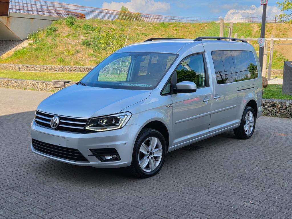 VW Caddy Maxi | 1.4 Benzine | 7-zit | Euro 6, 94 kW, Argent ou Gris, Achat, Euro 6