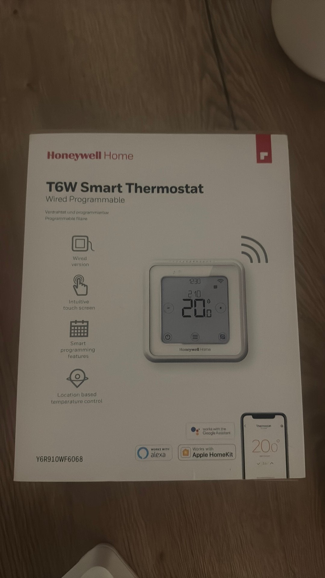 Honeywell home T6W smart thermostaat, Ophalen, Zo goed als nieuw
