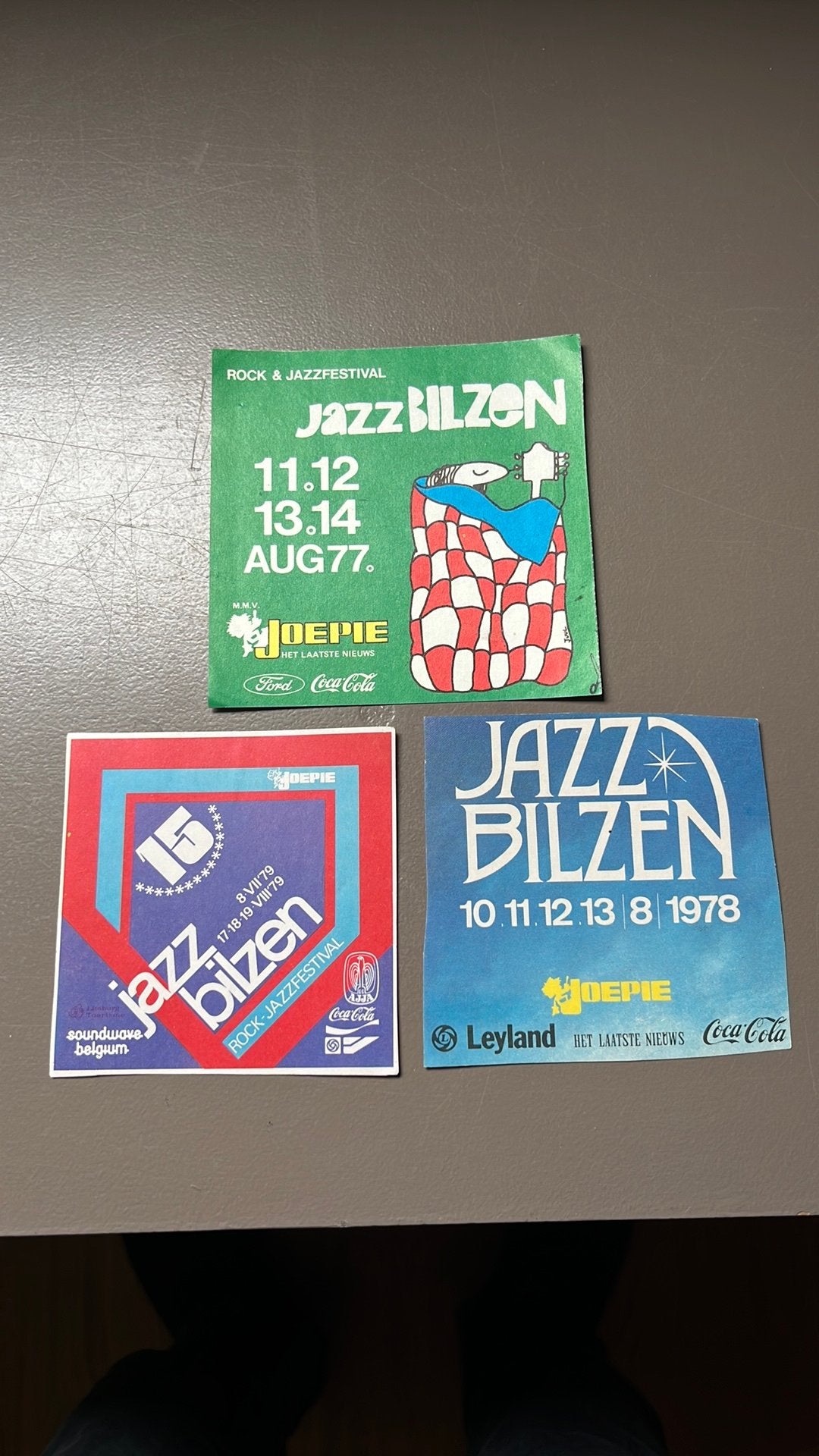 Stickers Jazz Bilzen, Enlèvement ou Envoi, Comme neuf