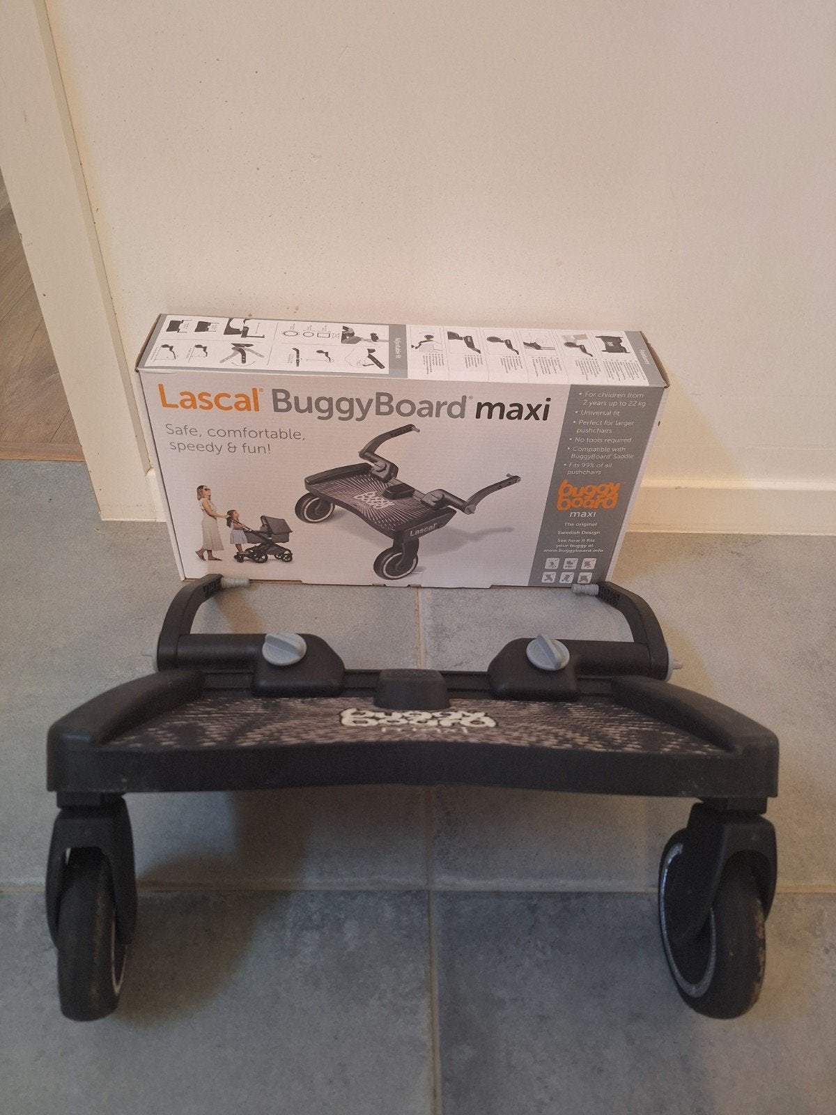Universeel Buggy board, Enfants & Bébés, Enlèvement, Comme neuf, Poussette, Autres marques