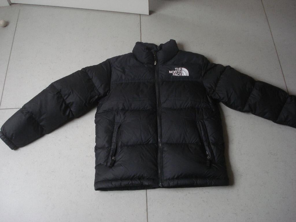 *VAL* The North Face winterjas, meisjes. mt L Youth/junior, Zwart, Maat 42/44 (L), Ophalen of Verzenden, The North Face