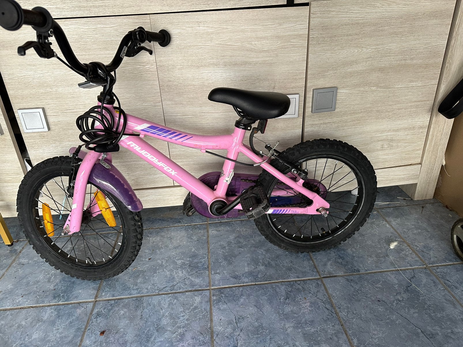 Meisje fiets, Fietsen en Brommers, Fietsen | Kinderfietsjes, Ophalen, Zo goed als nieuw