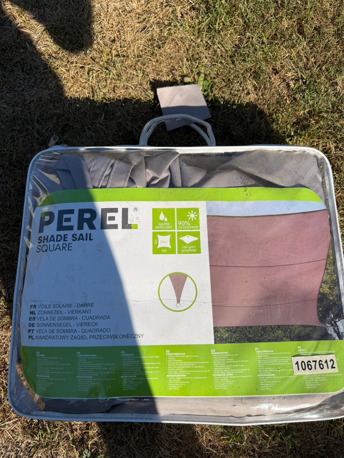 Schaduwdoek, Tuin en Terras, Ophalen, Zo goed als nieuw