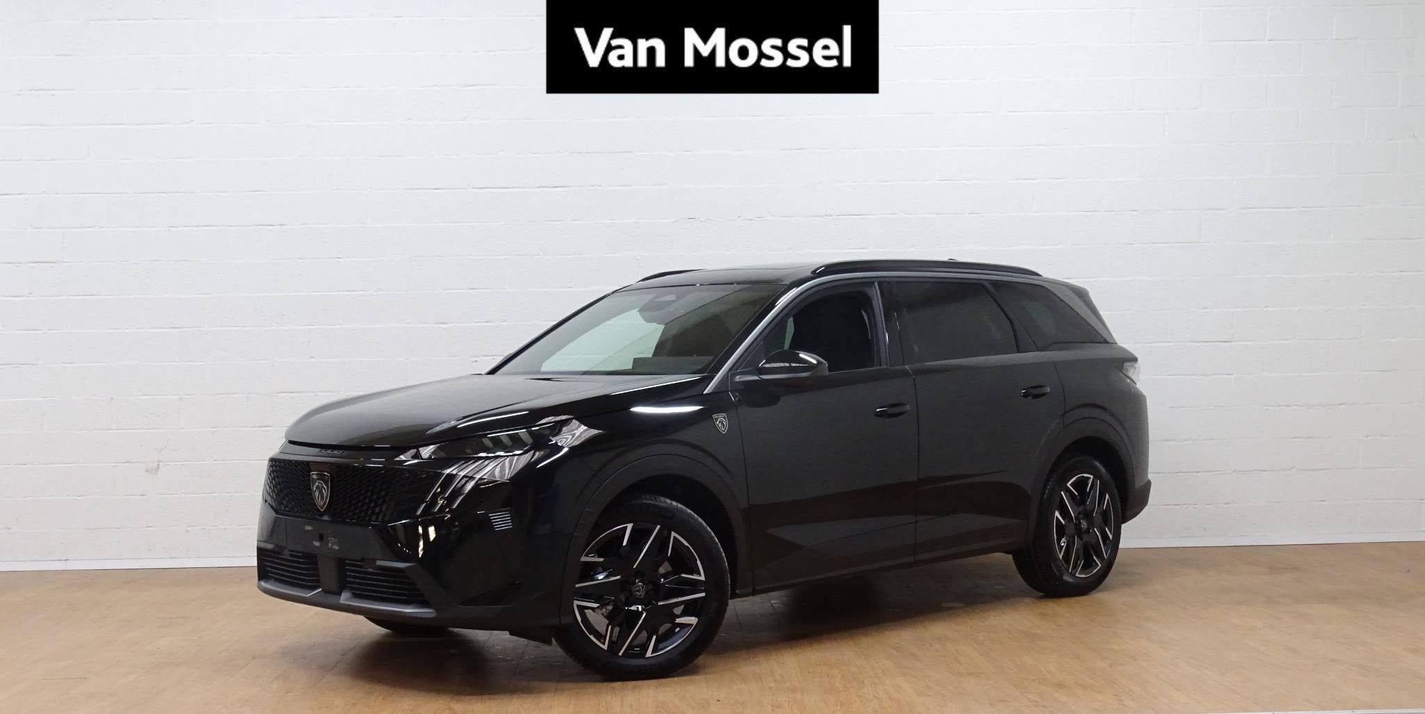 Peugeot 5008 1.2 HYBRID 145 GT +pano dak+7 seats, Auto's, Stof, Gebruikt, 1700 kg, Bedrijf
