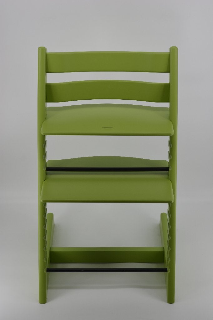 Stokke Tripp Trapp Lime Green – Refurbished Tripp Trapp, Verzenden, Zo goed als nieuw, Meegroeistoel, Aanschuifbaar