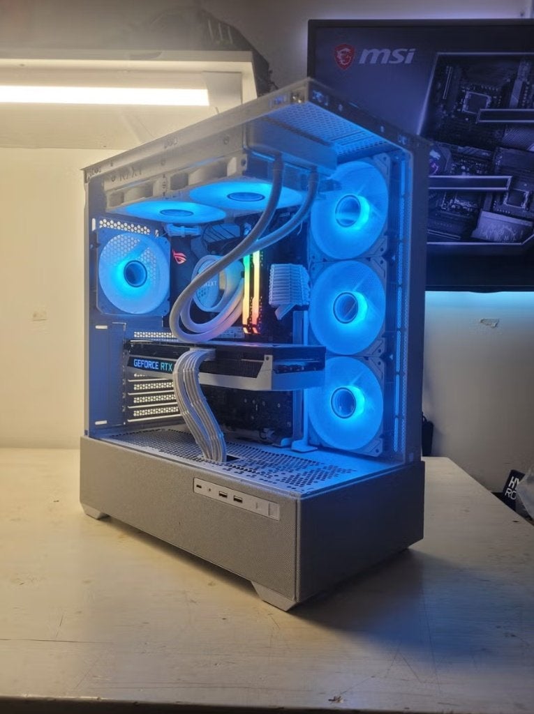 JEU PC/RTX 3080/RYZEN 9 5900X/32 GO DDR4/1 TO M.2/WHITE/, Custom Gaming Pc, Comme neuf, 4 Ghz ou plus, Gaming