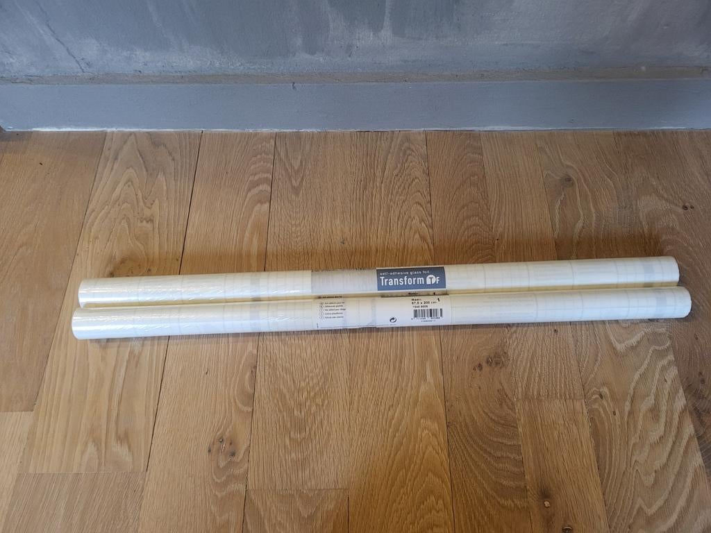 2 rollen raamfolie (5 euro samen) 67,5 cm x 200 cm, Enlèvement ou Envoi