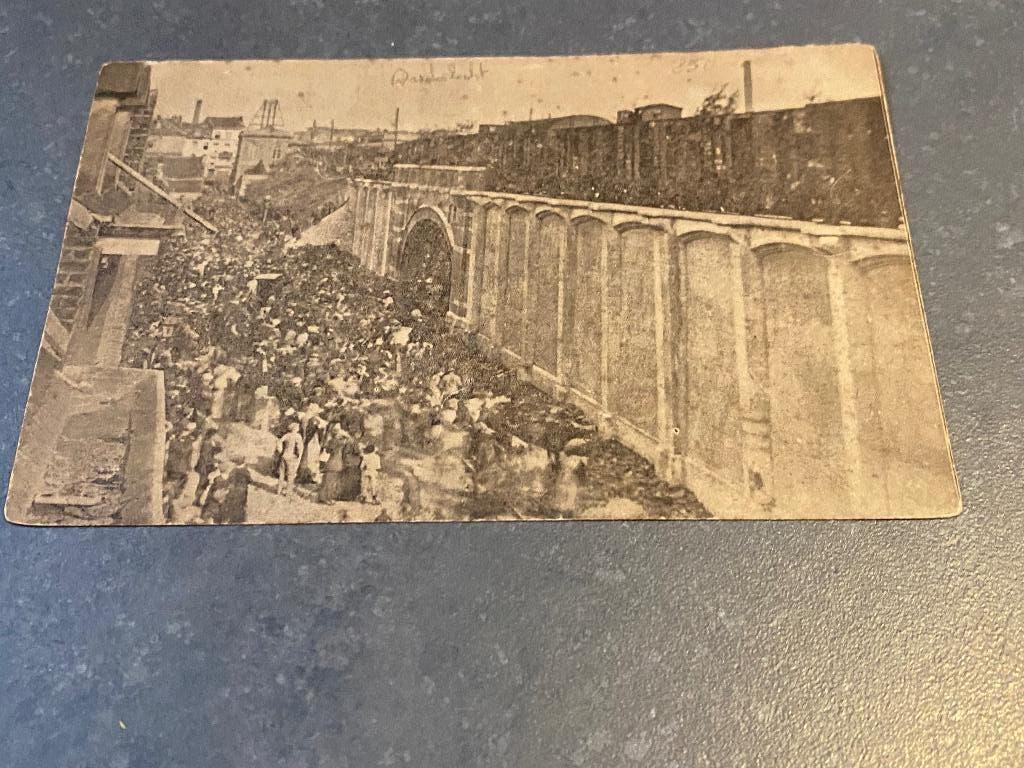 Anderlecht 1914 Train prisonniers Curegem guerre mondiale, Collections, Cartes postales | Belgique, Affranchie, Bruxelles (Capitale)