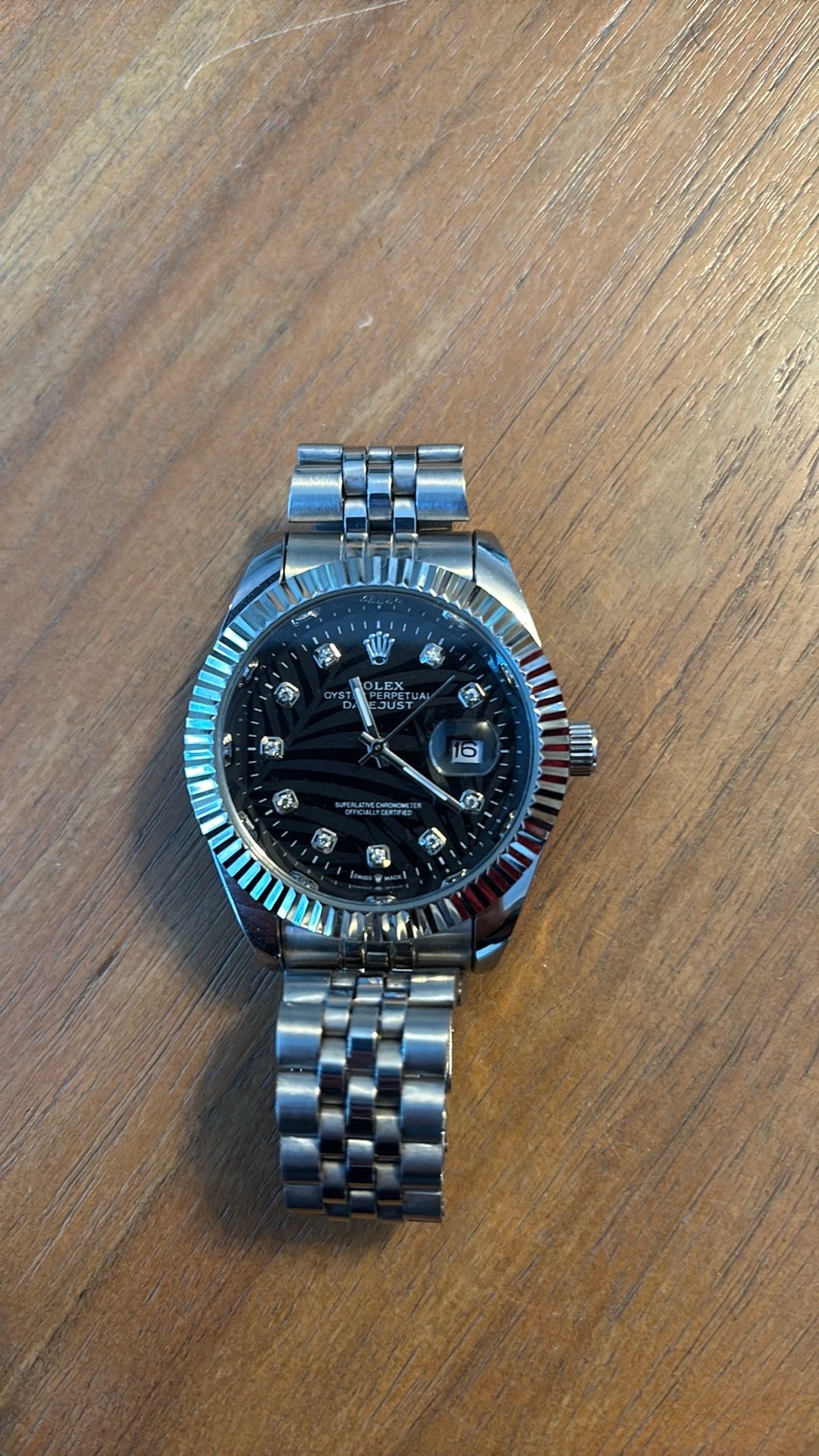 Rolex datejust, Bijoux, Sacs & Beauté, Enlèvement ou Envoi, Comme neuf, Rolex