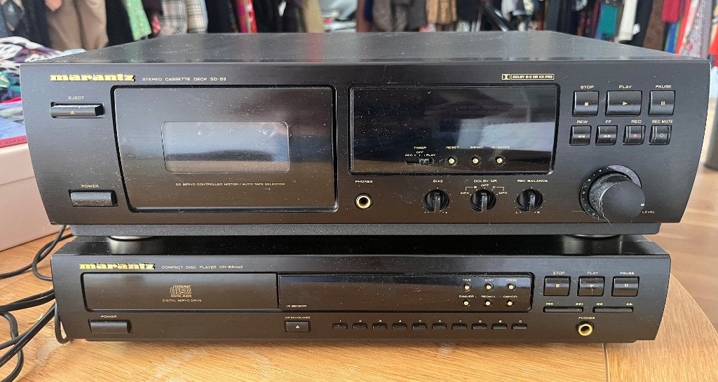 MARANTZ SD-63 Cassette & CD-63 MkII, Audio, Tv en Foto, Cassettedecks, Ophalen, Enkel, Marantz