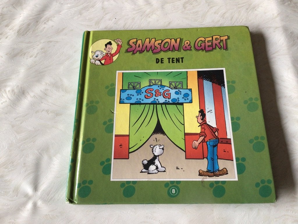 Samson & Gert boek 3 verhalen de tent nr 8 Studio 100, Verzamelen, Ophalen of Verzenden