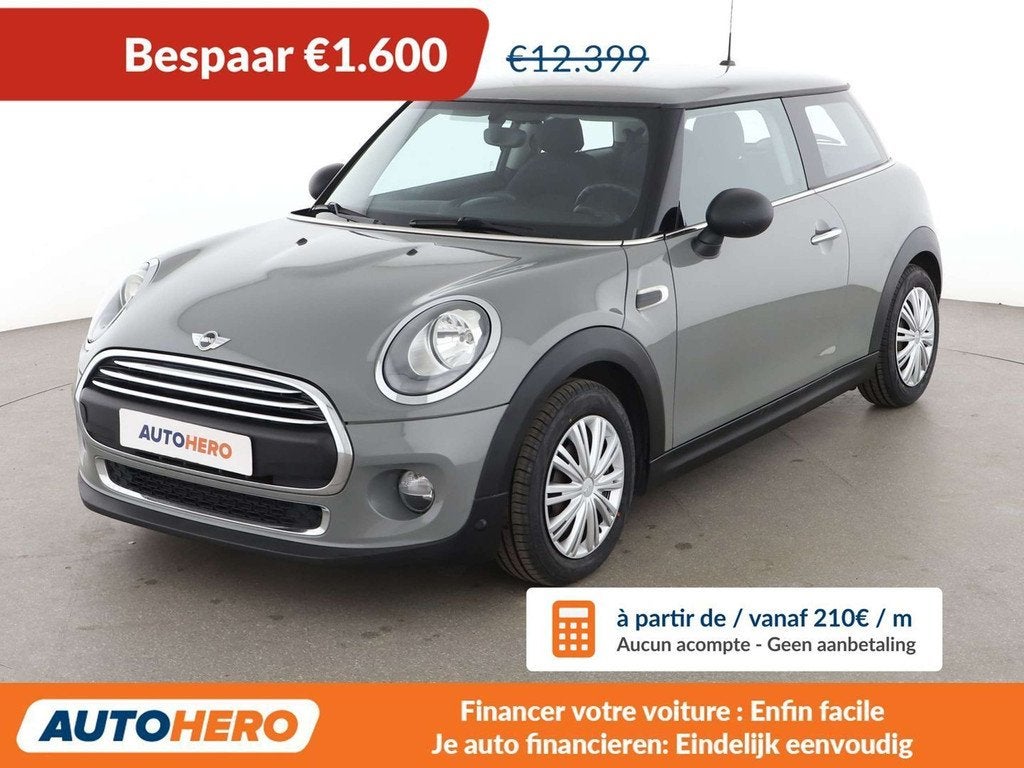MINI One One (année de construction 2017, automatique), Achat, Electronic Stability Program (ESP), Noir, 1120 kg