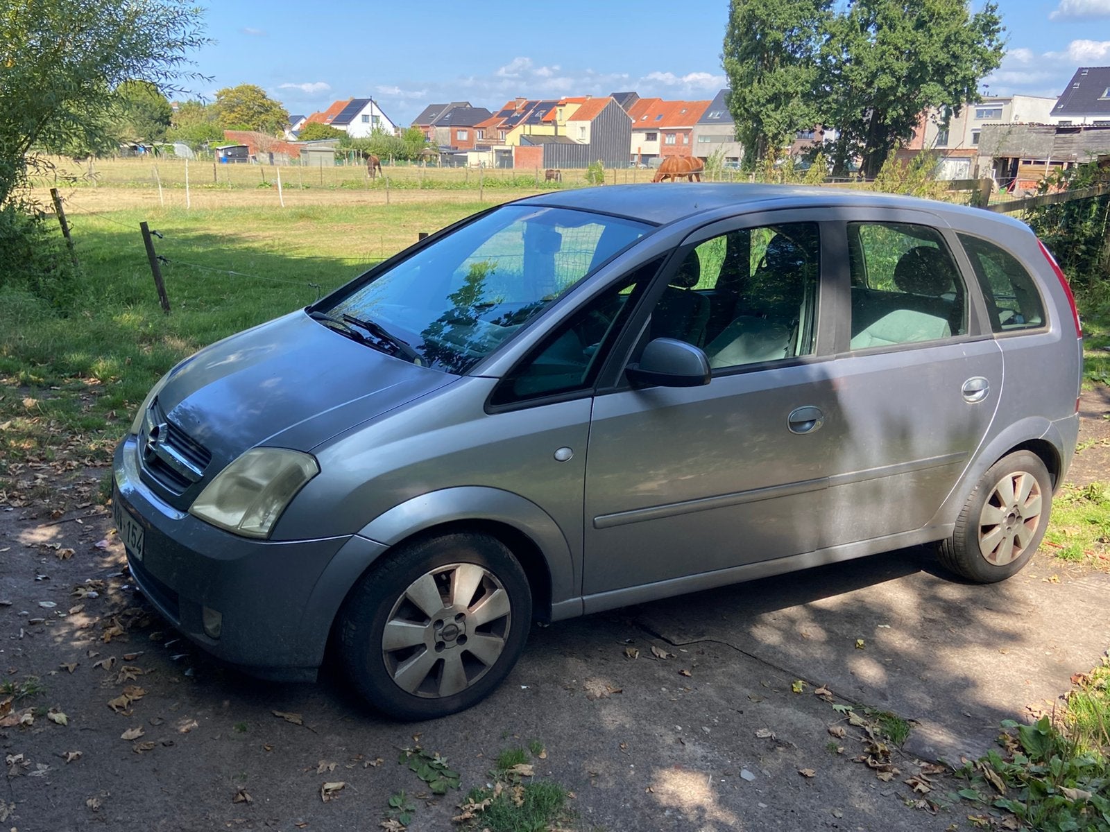 Opel meriva - 228.000 - 1.6 benzine - airco, Autos, Achat, Attache-remorque, Particulier, Meriva
