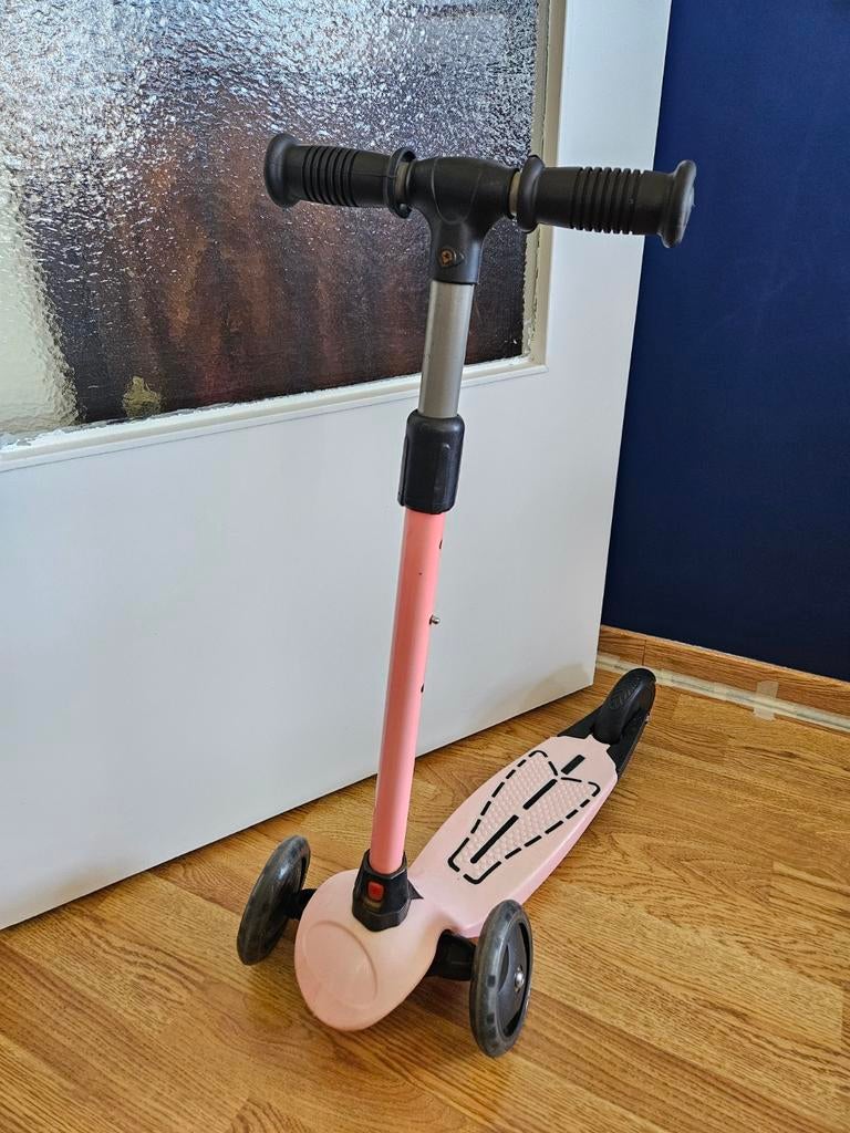 Roze kinderscooter, Fietsen en Brommers, Ophalen, Gebruikt, Gewone step
