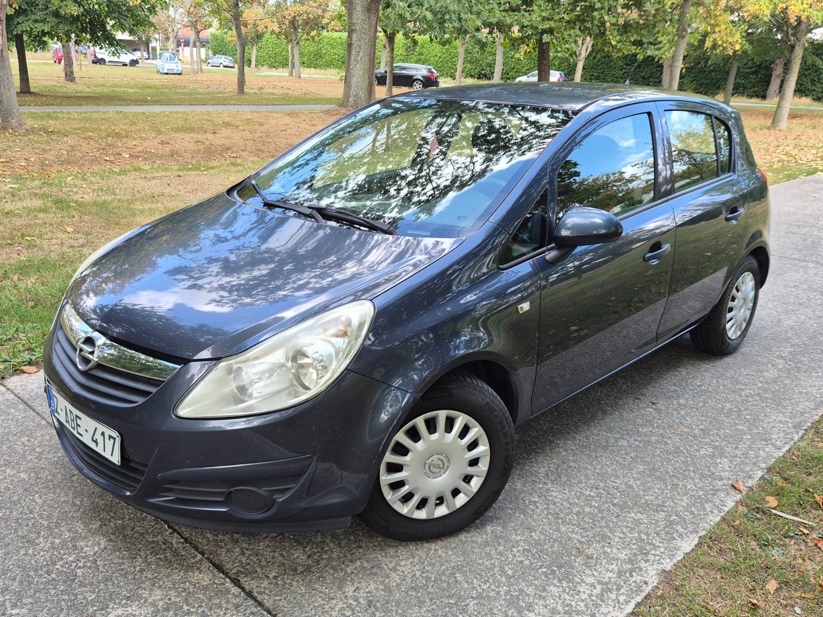 OPEL CORSA 1.2 BENZINE – 2009 – 145.280 KM, Autos, Opel, Argent ou Gris, Achat, Entreprise, Boîte manuelle