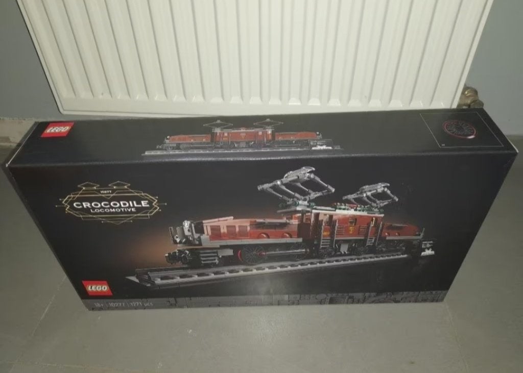 Lego krokodil locomotief nieuw 10277, Neuf, Enlèvement ou Envoi, Lego, Ensemble complet
