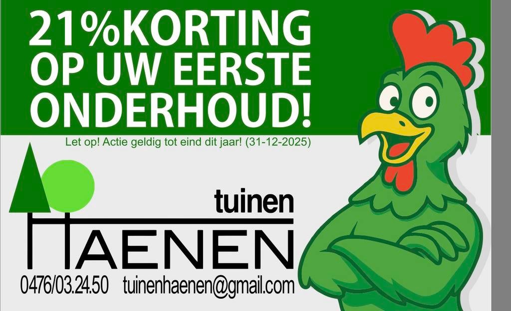 Tuinman, hovenier, tuinaanemer regio oudenaarde