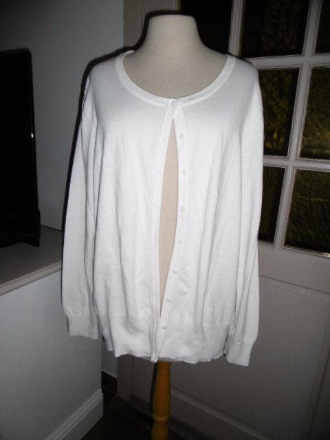 Grote maten, witte cardigan dames, xl., Kleding | Dames, Truien en Vesten, Ophalen of Verzenden
