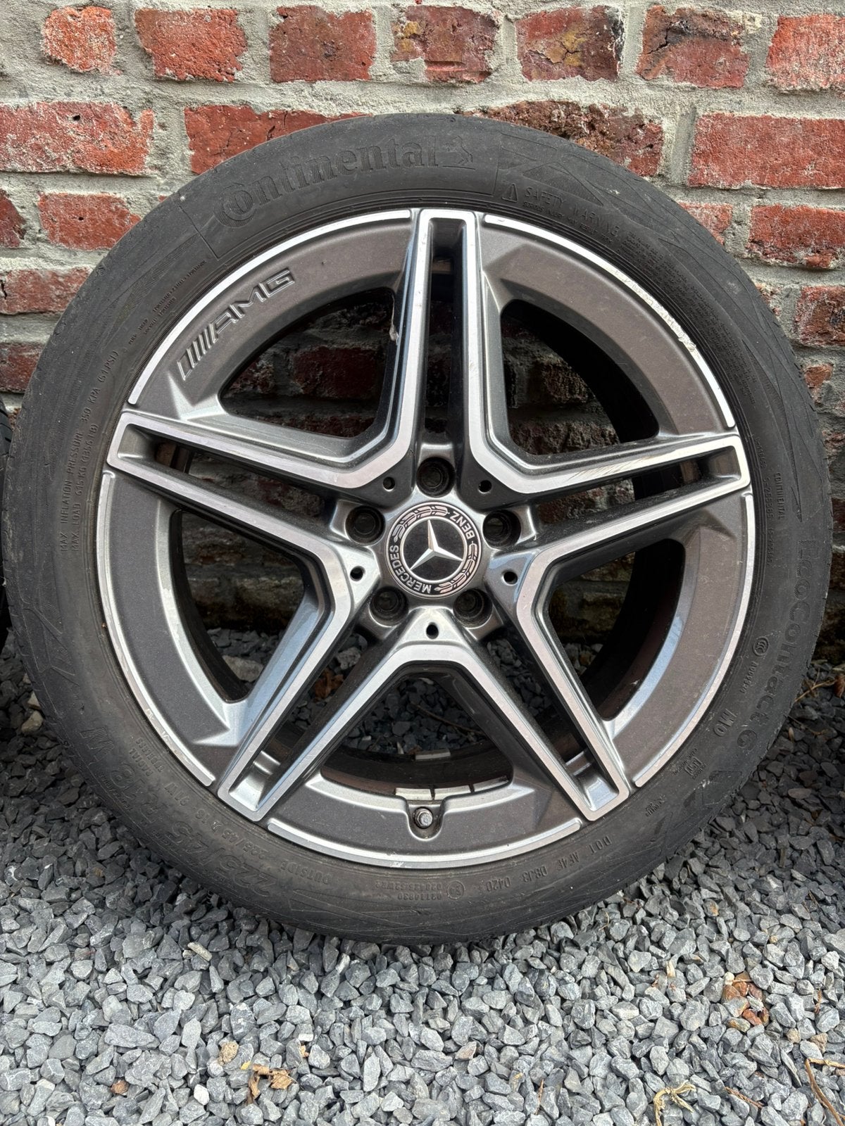 4 jantes AMG 18 pouces originale mercedes classe A 2021, Autos : Pièces & Accessoires, Pneus & Jantes, Enlèvement, 18 pouces, Jante(s)