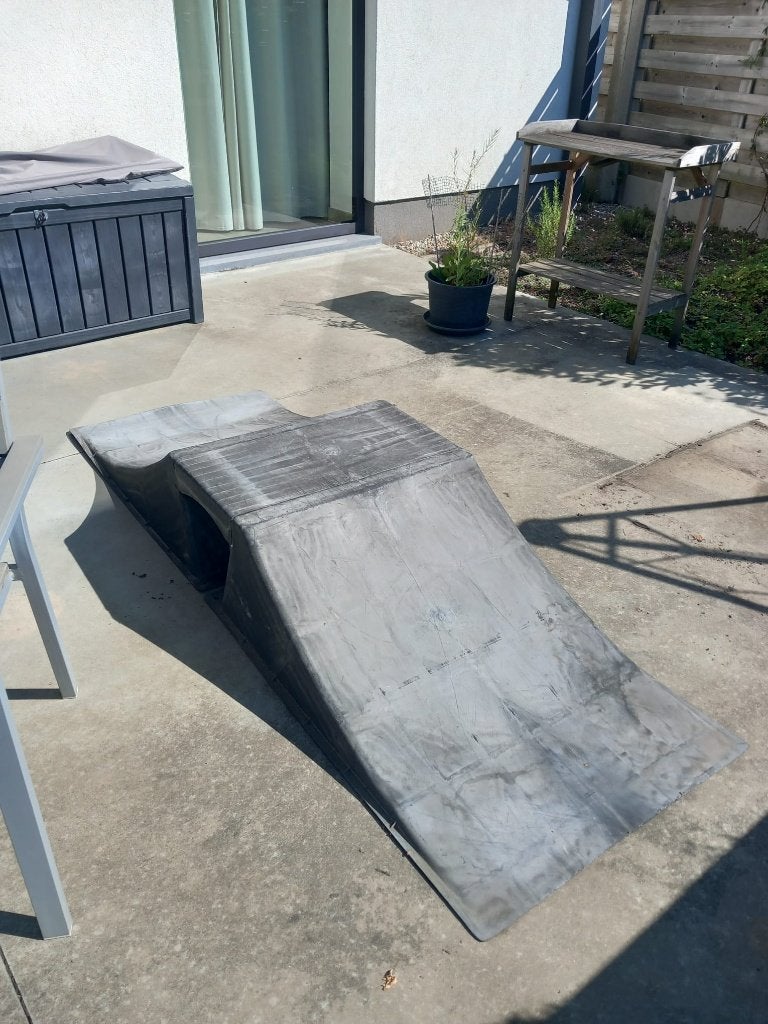skateramp, Enlèvement, Utilisé