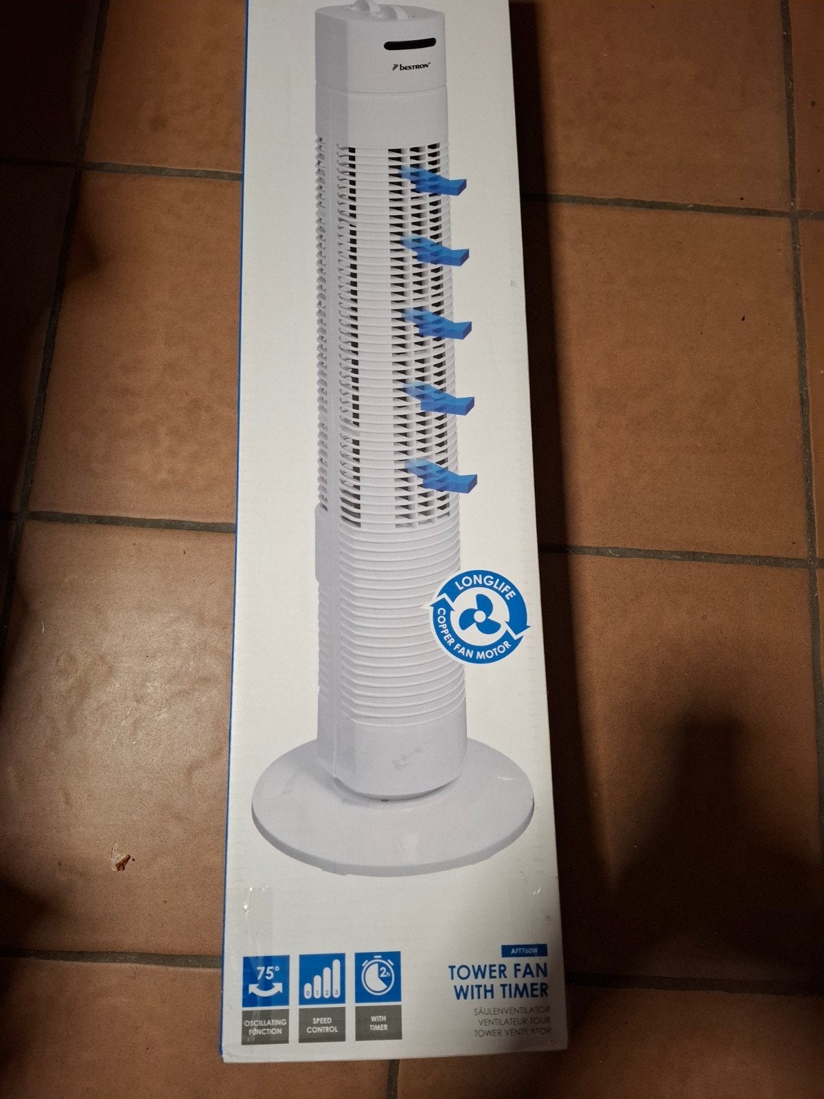 Climatisation/ventilateur de la tour avec minuterie -Nouveau, Enlèvement ou Envoi, Neuf, Ventilateur tour