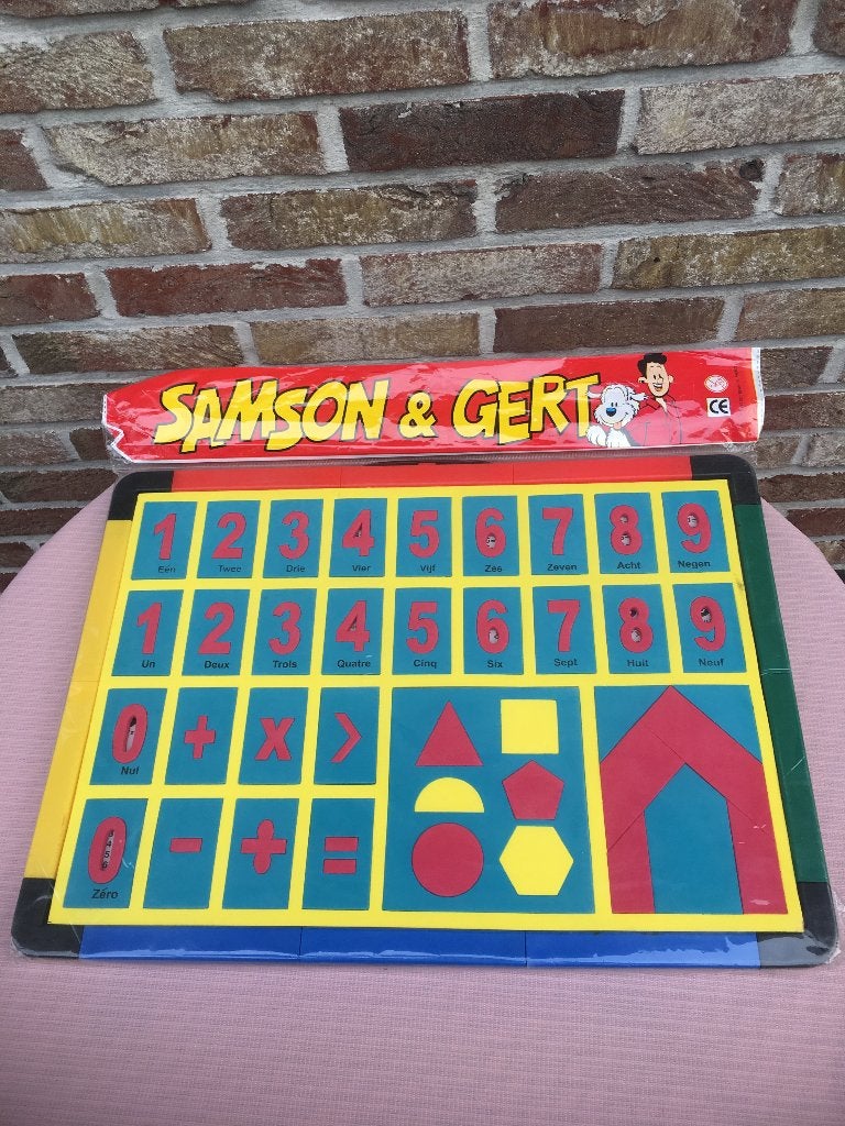 SAMSON EN GERT LEREN TELLEN NEDERLANDS / FRANS, Ophalen of Verzenden, Nieuw, Jongen of Meisje