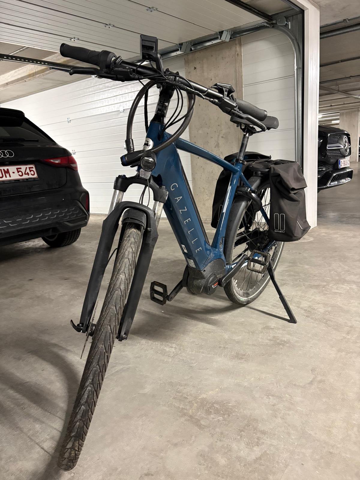 Gazelle Ultimate C5 – elektrische herenfiets, Enlèvement, Comme neuf, Gazelle