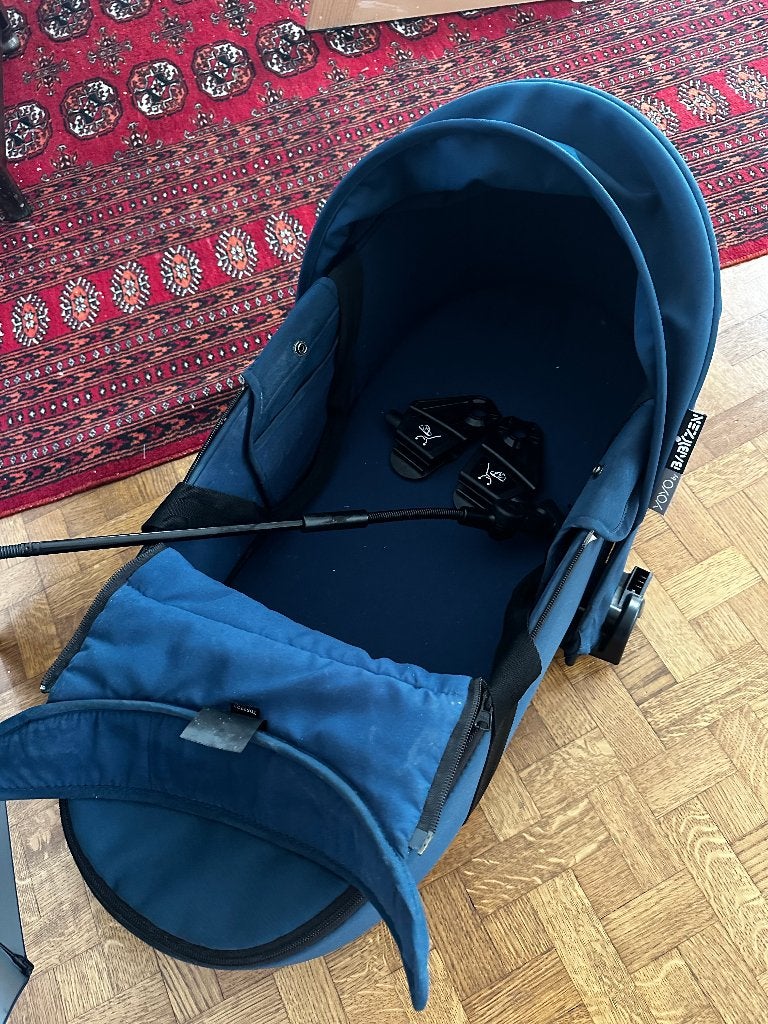 Babyzen Yoyo reiswieg - Navy Blue - incl. parasol, Enlèvement, Utilisé, Autres marques