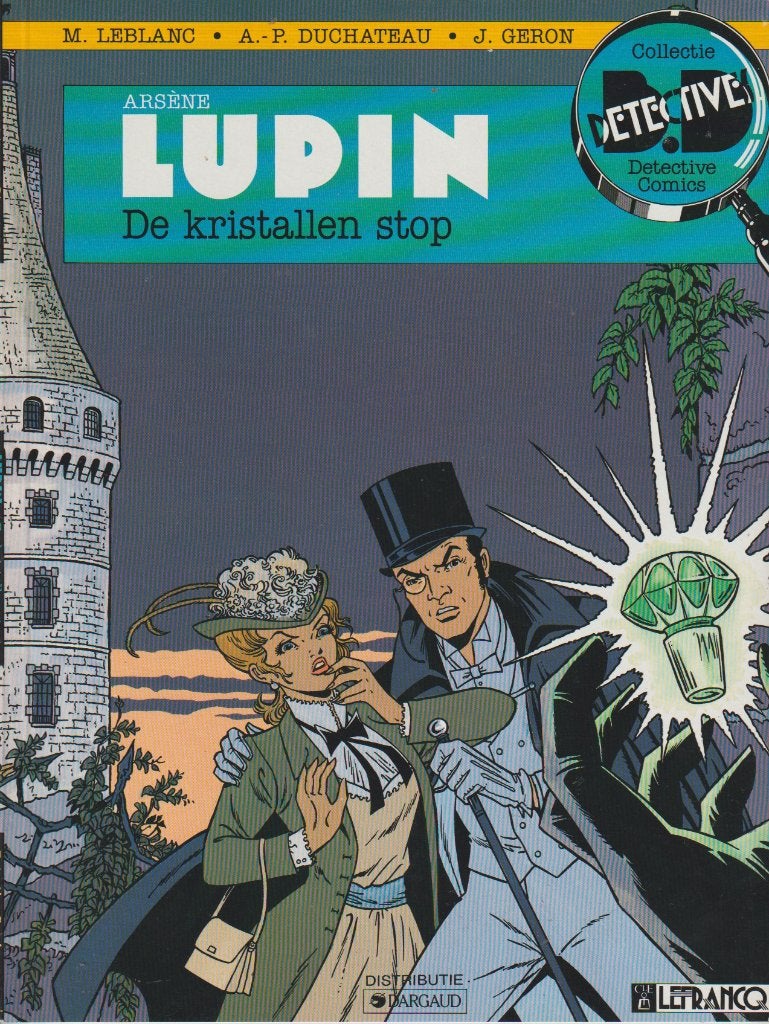 Zes strips Arsene Lupin nrs. 1 tot en met 6-Volledige reeks., Verzenden