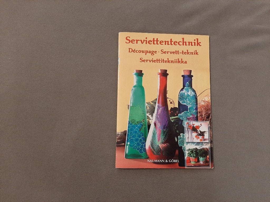 Serviettentechniek Knutselboek, Boeken, Ophalen of Verzenden