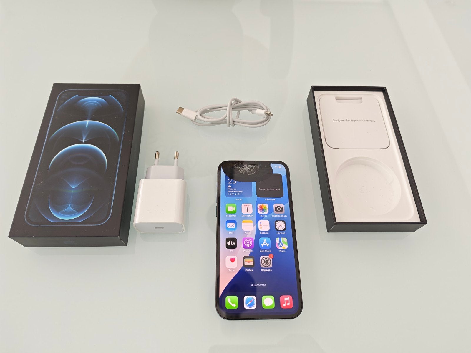 ‼️Apple iPhone 12 Pro 256 Go Bleu‼️Complet, Télécoms, Téléphonie mobile | Apple iPhone, 256 GB, Enlèvement ou Envoi, IPhone 12 Pro