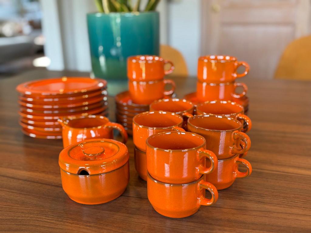 Retro servies merk Arzberg (Duitsland) - ongebruikt, Huis en Inrichting, Ophalen, Zo goed als nieuw