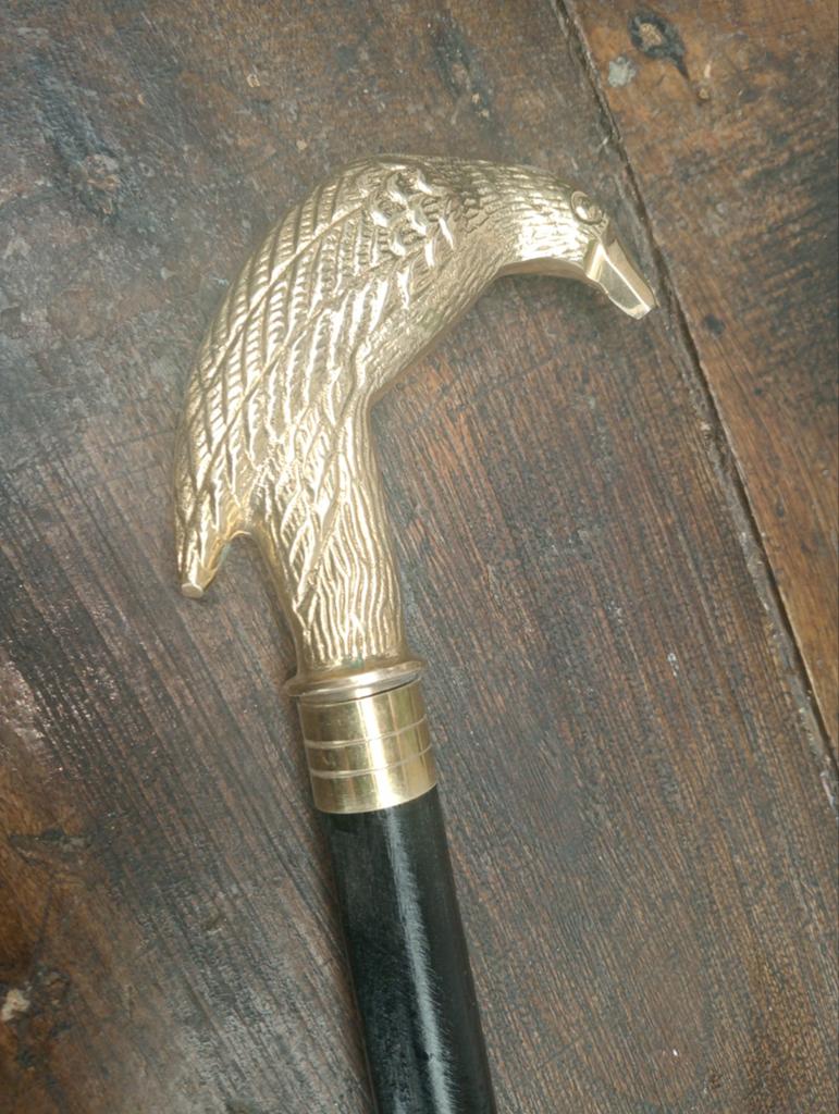 Canne corbeau 95 cm, Divers, Bâtons de marche, Enlèvement ou Envoi
