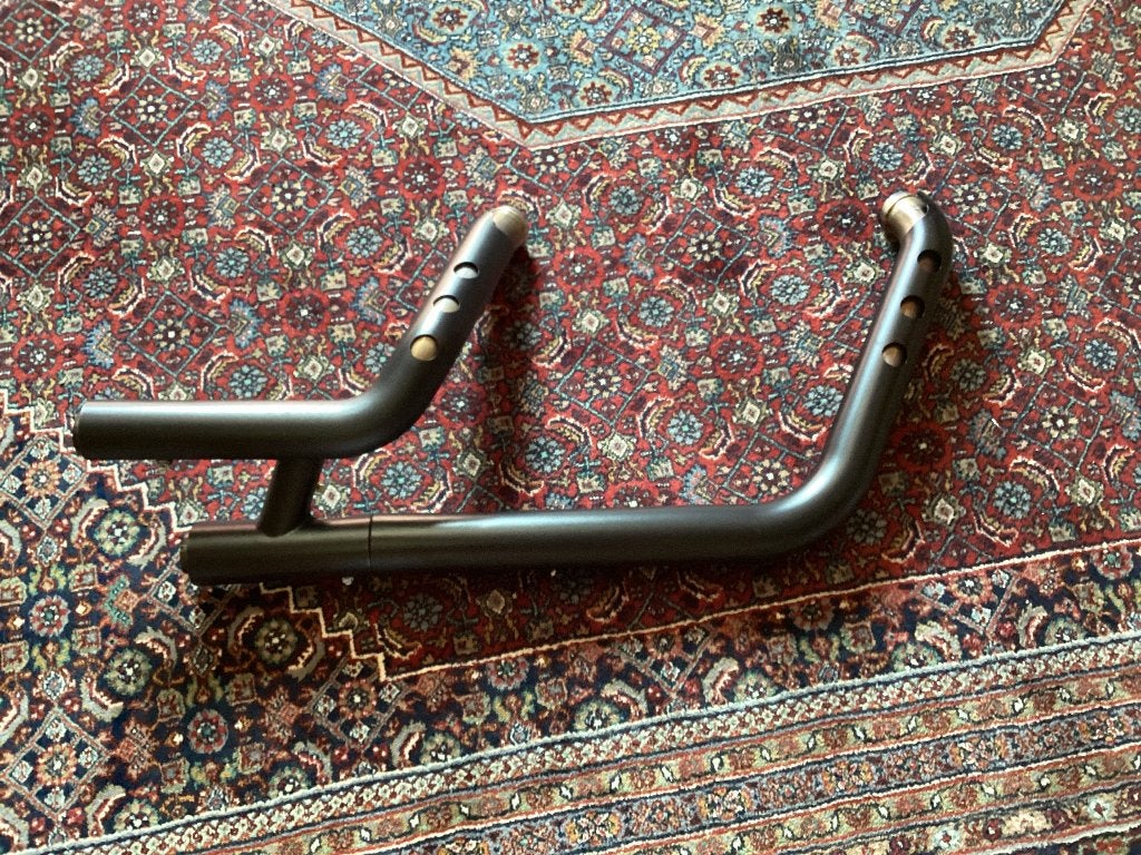 Harley Low Rider St 2023 uitlaat collector, Motoren, Onderdelen | Harley-Davidson, Ophalen, Gebruikt