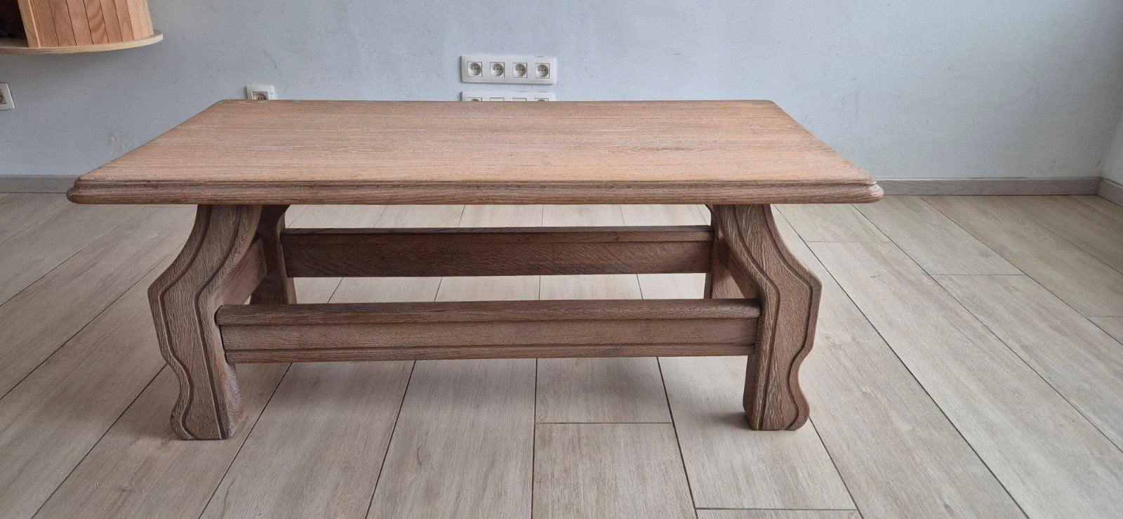 Massief eikenhouten salontafel, Enlèvement