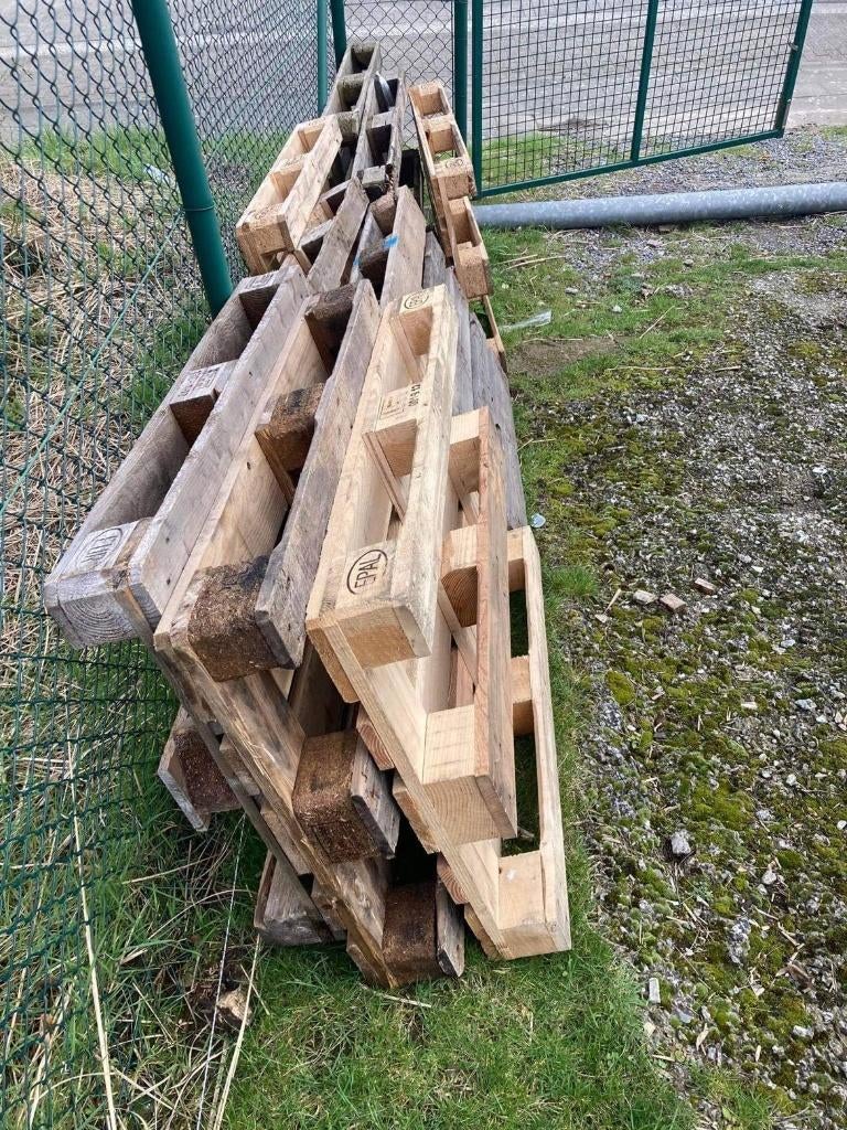 Europallet (6€/pallet) - 8 beschikbaar, Enlèvement, Utilisé, Palette