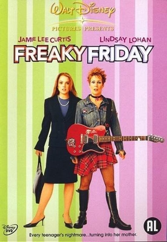 Disney Dvd - Freaky Friday, Cd's en Dvd's, Dvd's | Kinderen en Jeugd, Ophalen of Verzenden