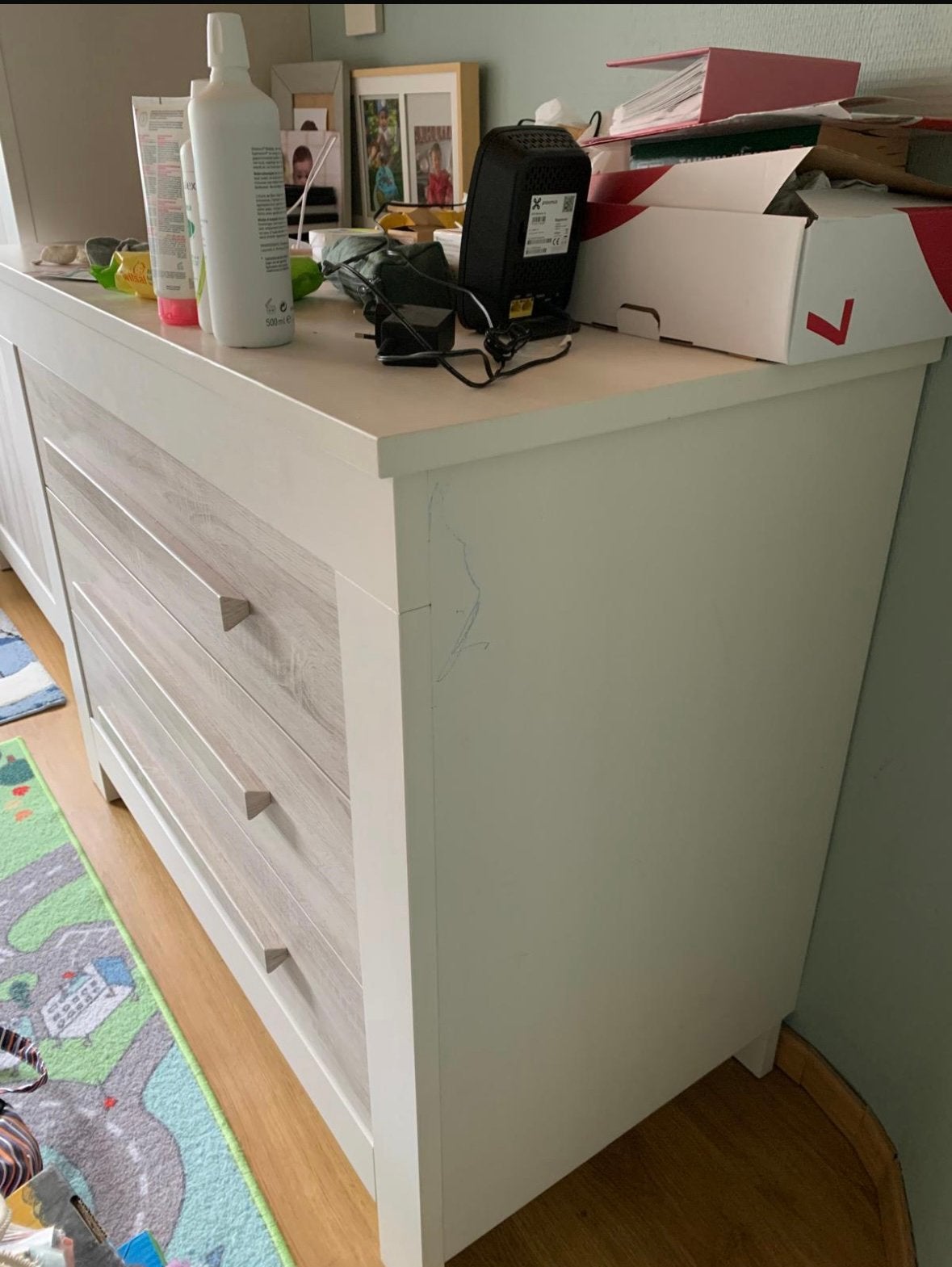 Commode + baby bed, Kinderen en Baby's, Ophalen, Zo goed als nieuw