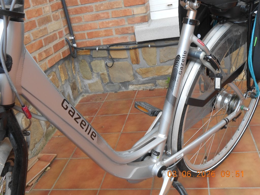e-bike gazelle, Fietsen en Brommers, Elektrische fietsen, Ophalen, Gebruikt, 50 km per accu of meer, Gazelle