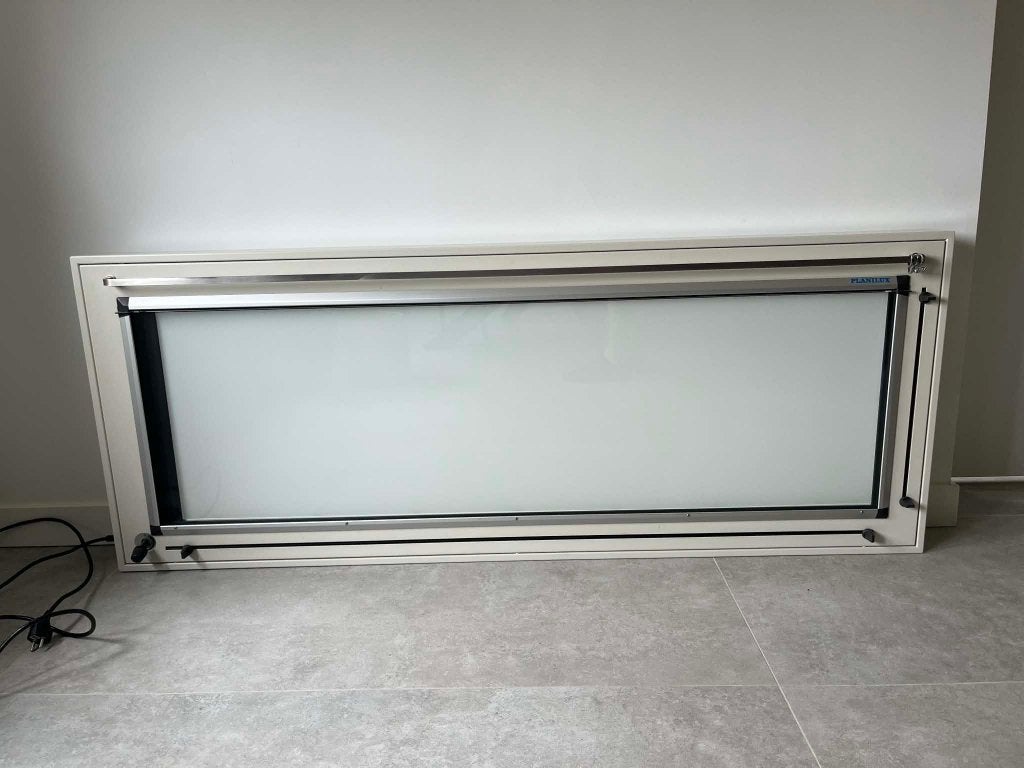 Rontgen lichtbak, Ophalen, Gebruikt